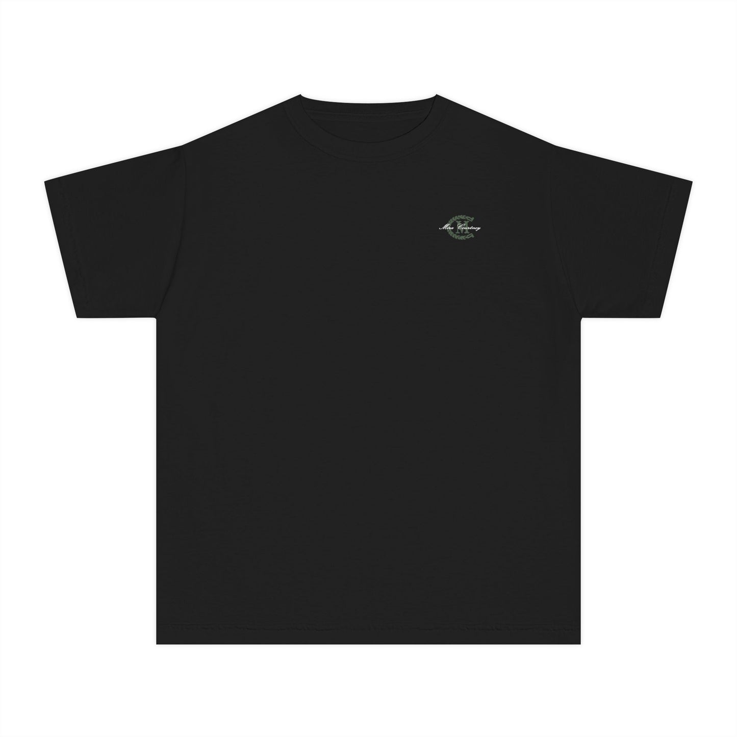 Youth Short Sleeve Tee: Reining. Keeping folks humble.
