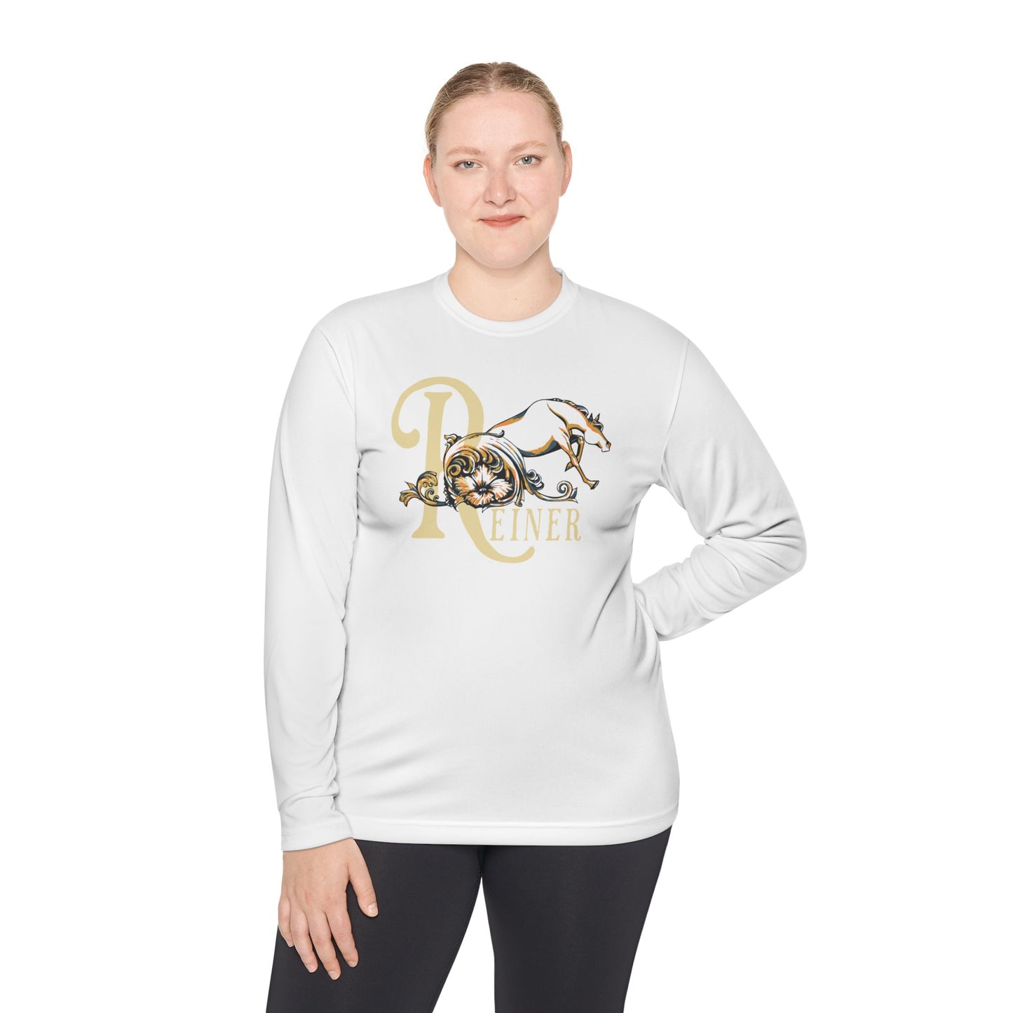 Performance Lightweight Long Sleeve Tee: Filigree Reiner