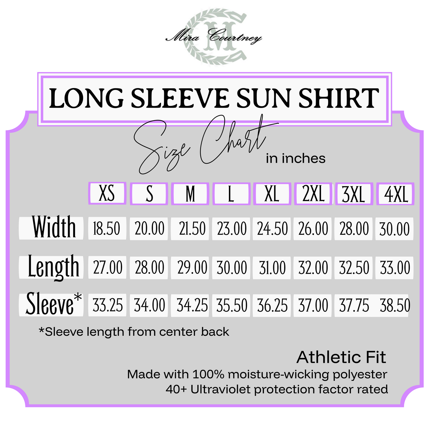 Performance Lightweight Long Sleeve Tee: Filigree Reiner