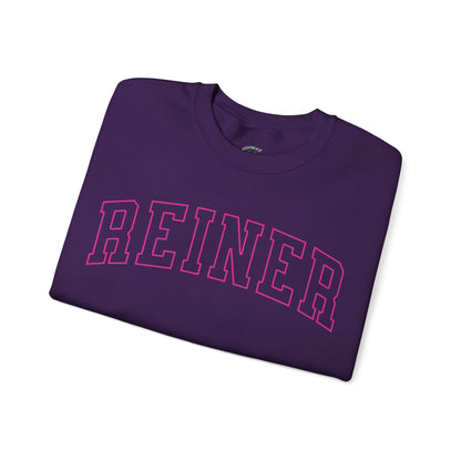 Heavy Blend™ Sweatshirt: Reiner (pink text)