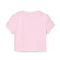 Crop Top Baby Tee: REINER (blue)
