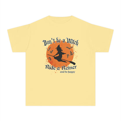Youth Short Sleeve Tee: Don't be a Witch.