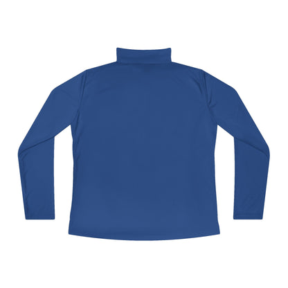 Ladies' Quarter-Zip Performance Pullover: Logo