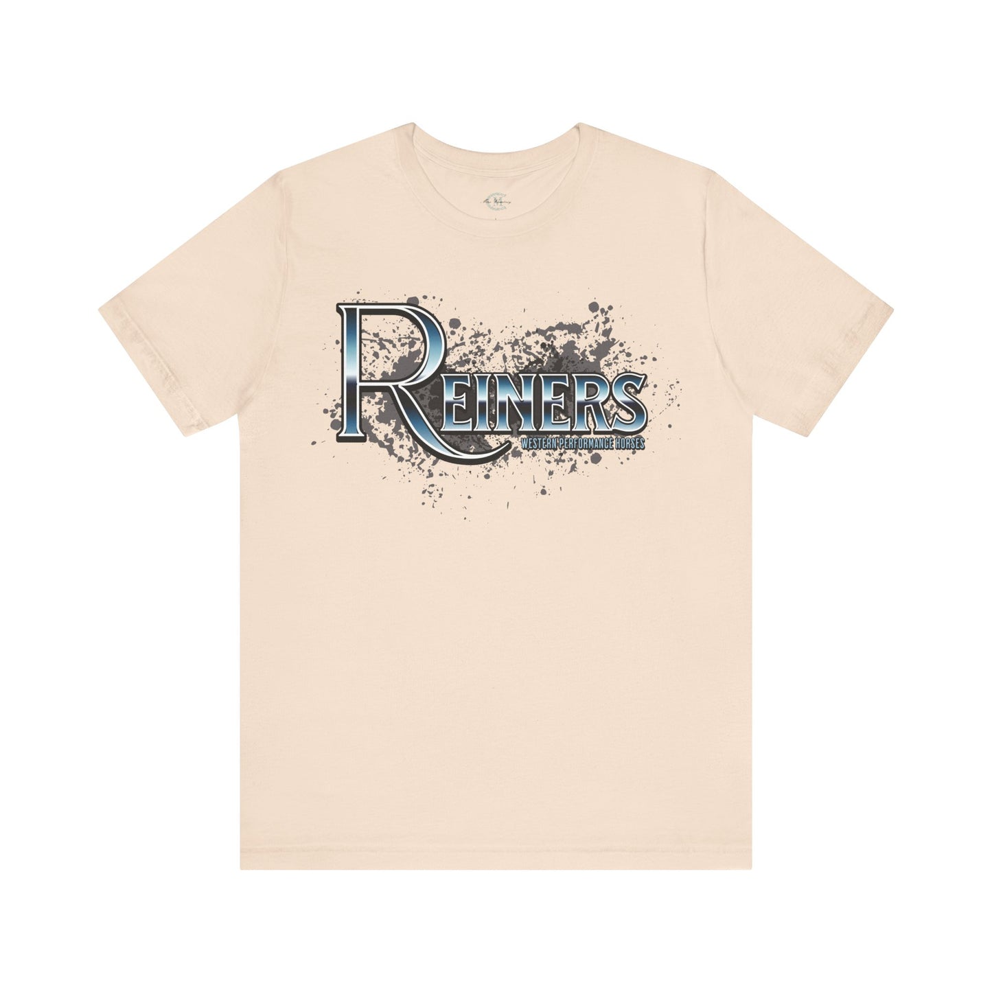 Jersey Short Sleeve Tee: Reiners. Western Performance Horses.