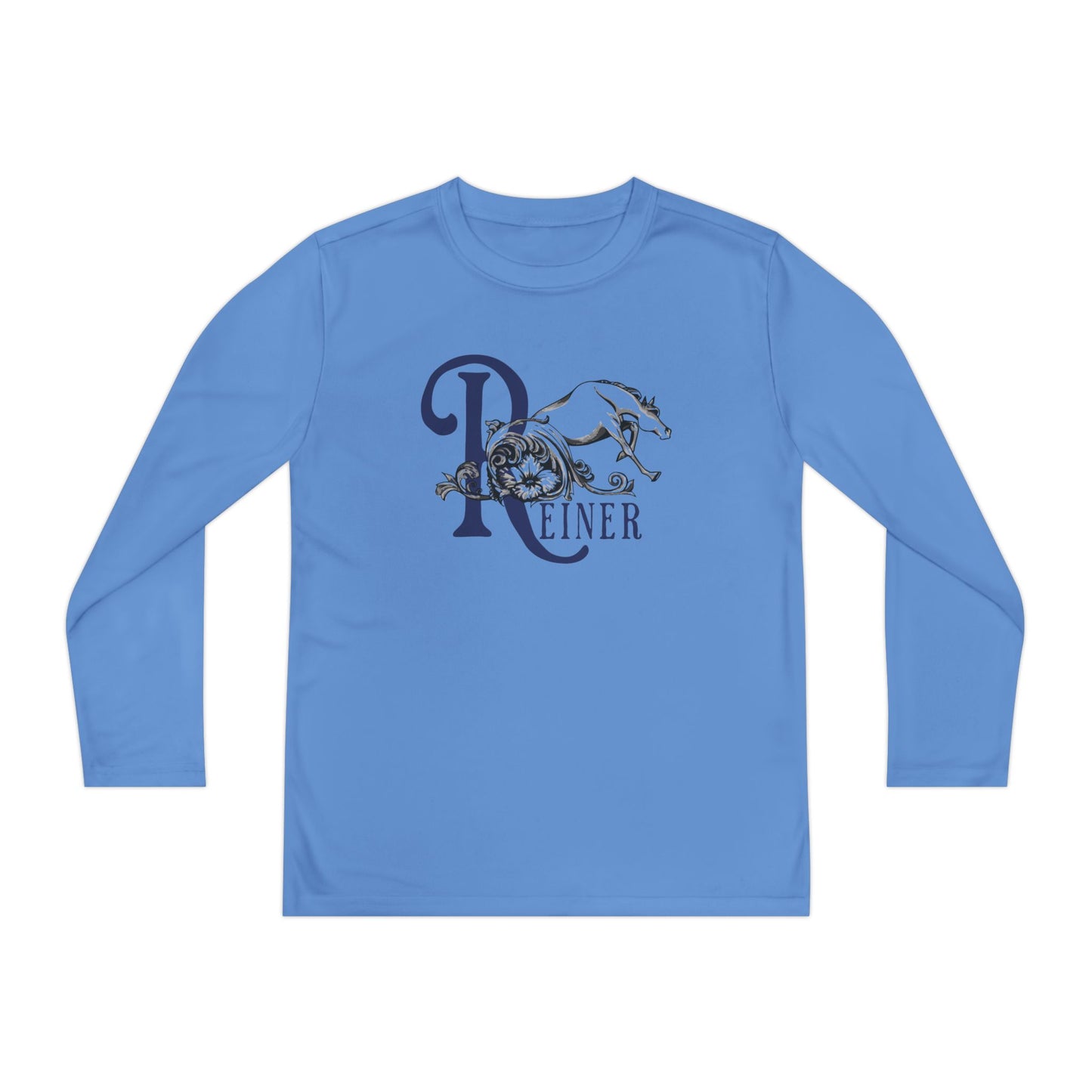 Youth Performance Long Sleeve Shirt:  Filigree Reiner