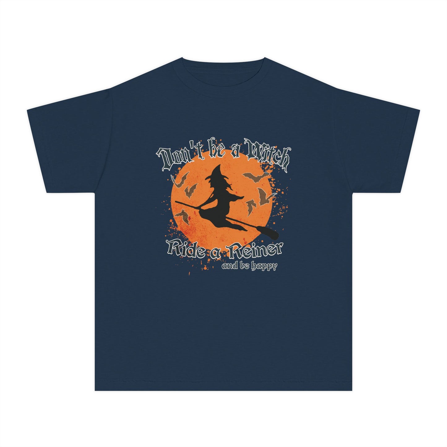 Youth Short Sleeve Tee: Don't be a Witch.