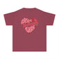 Youth Short Sleeve Tee: Horse Obsessed Girl