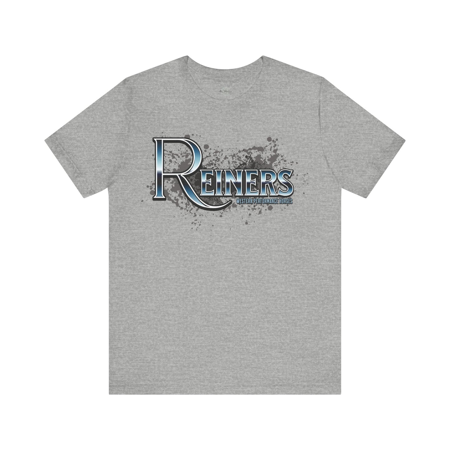 Jersey Short Sleeve Tee: Reiners. Western Performance Horses.