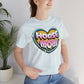 Jersey Short Sleeve Tee: Horse Mom Heart