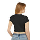 Crop Top Baby Tee: REINER (pink)