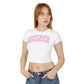 Crop Top Baby Tee: REINER (pink)