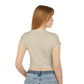 Crop Top Baby Tee: Filigree Reiner