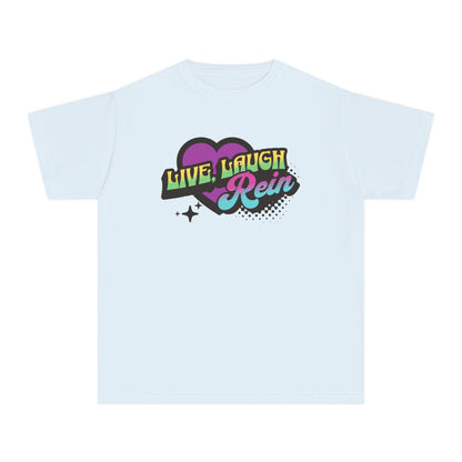 Youth Short Sleeve Tee: Live Laugh Rein
