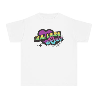 Youth Short Sleeve Tee: Live Laugh Rein