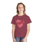 Youth Short Sleeve Tee: Horse Obsessed Girl