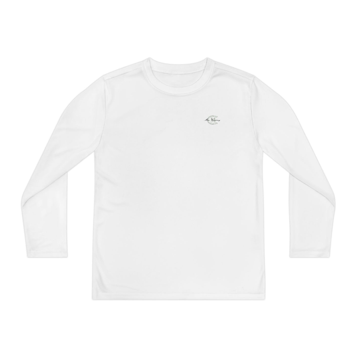 Youth Performance Long Sleeve Shirt: Logo