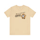 Jersey Short Sleeve Tee: Coffee & Spur Jingle