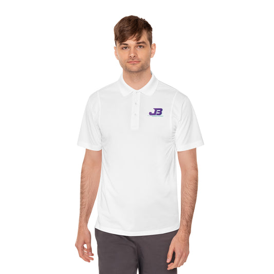 DRAFT Jake Ballard Custom Men's Sport Polo Shirt: JB spin
