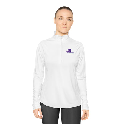 Jake Ballard Custom Ladies' Quarter-Zip Performance Pullover: Whoz Da Daddy