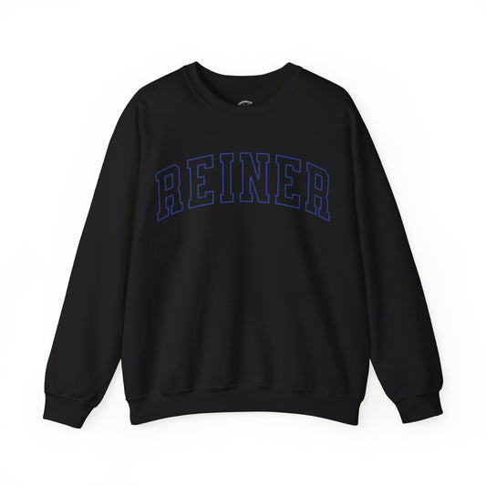 Heavy Blend™ Sweatshirt: Reiner (blue text)