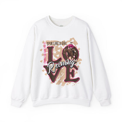 Heavy Blend™ Sweatshirt: Spin Like a Girl