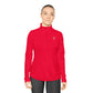 Ladies' Quarter-Zip Performance Pullover: Logo