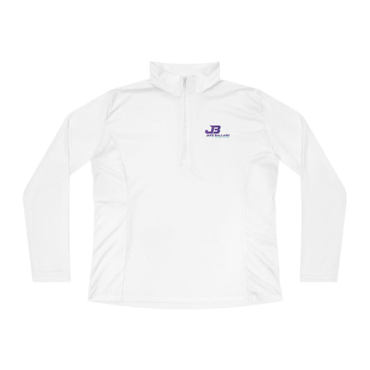 Jake Ballard Custom Ladies' Quarter-Zip Performance Pullover: JB Logo