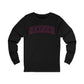 Jersey Long Sleeve Tee: REINER (pink)