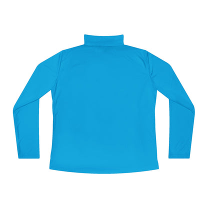 Ladies' Quarter-Zip Performance Pullover: Logo