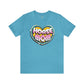Jersey Short Sleeve Tee: Horse Mom Heart