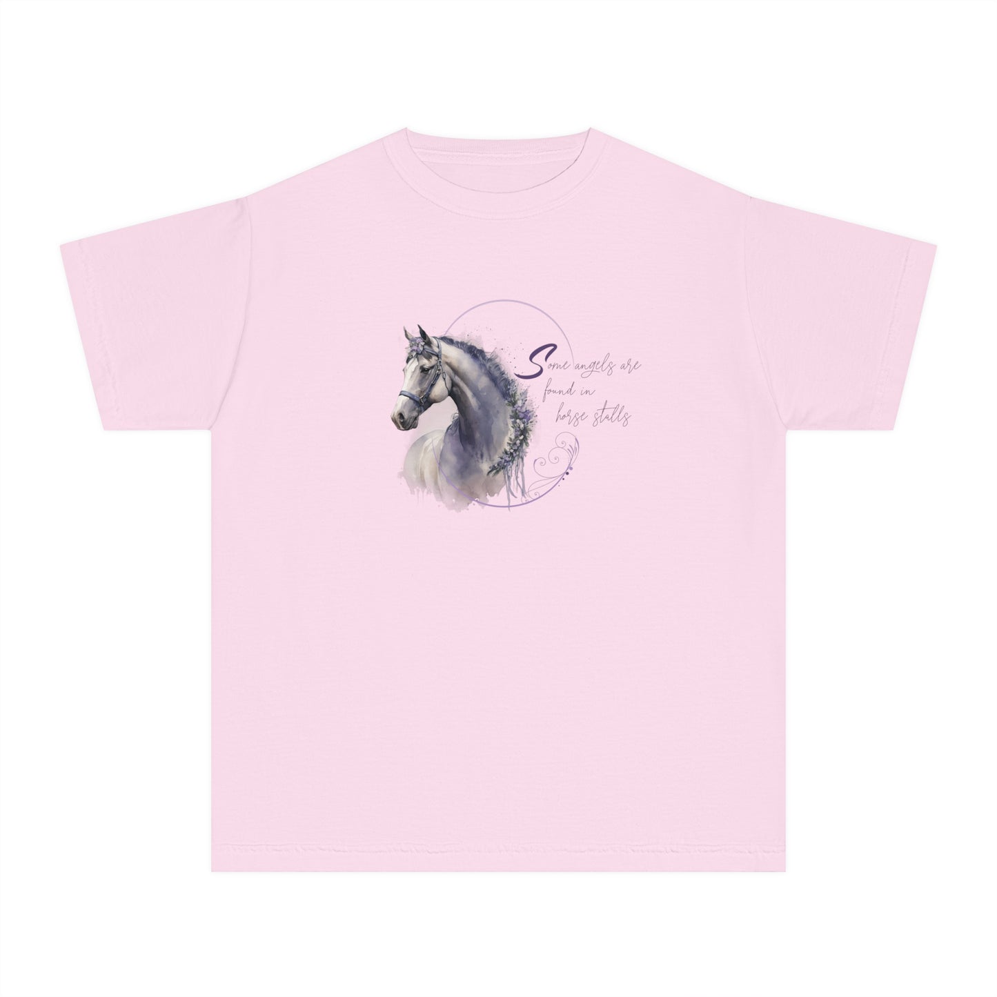 Youth Short Sleeve Tee: Some Angels.