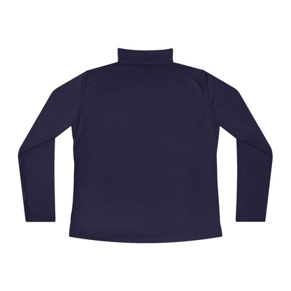 Ladies' Quarter-Zip Performance Pullover: Logo