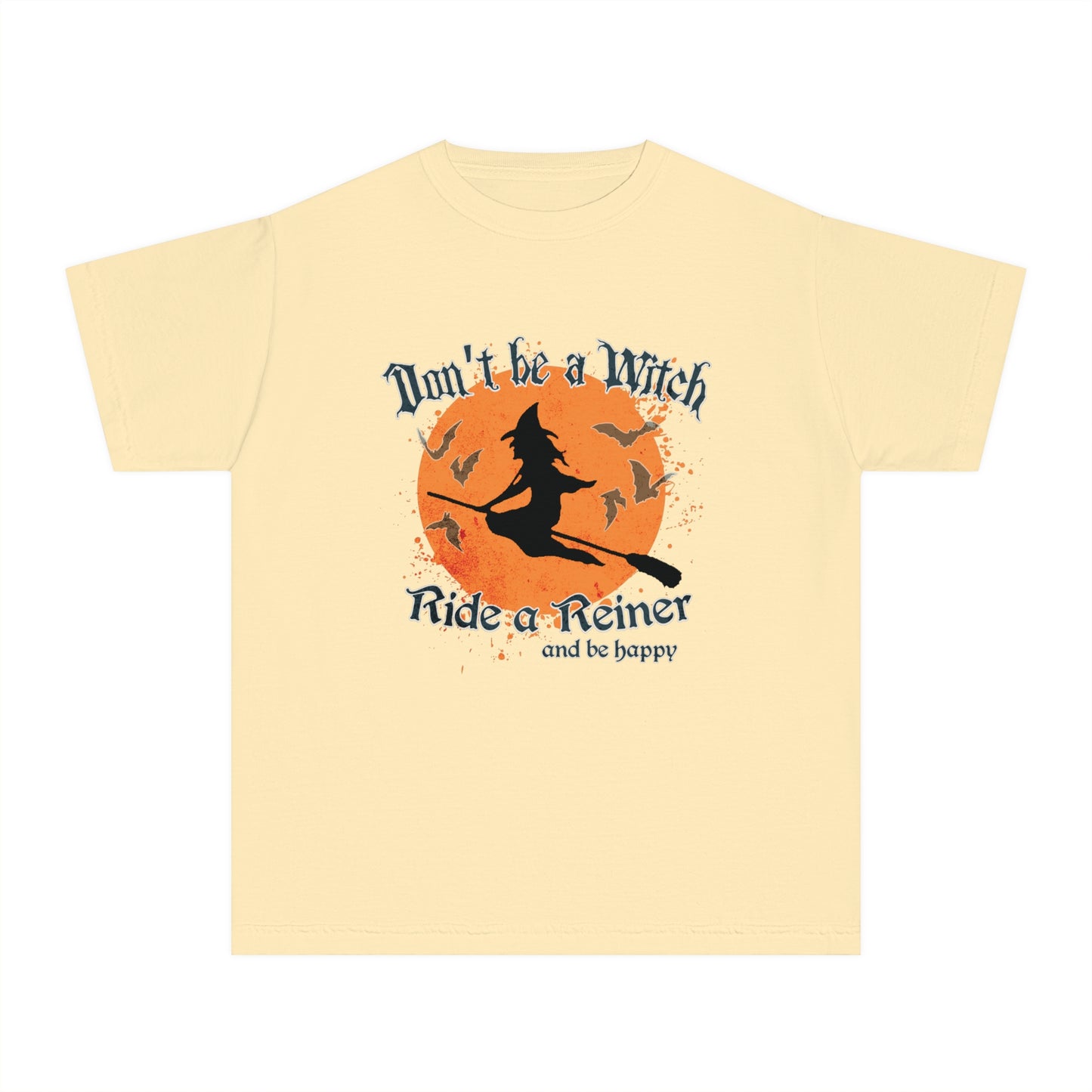 Youth Short Sleeve Tee: Don't be a Witch.