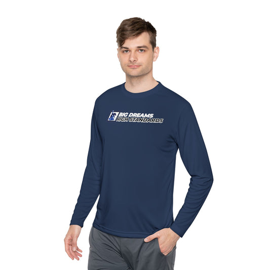 Performance Long Sleeve Shirt: Big Dreams.