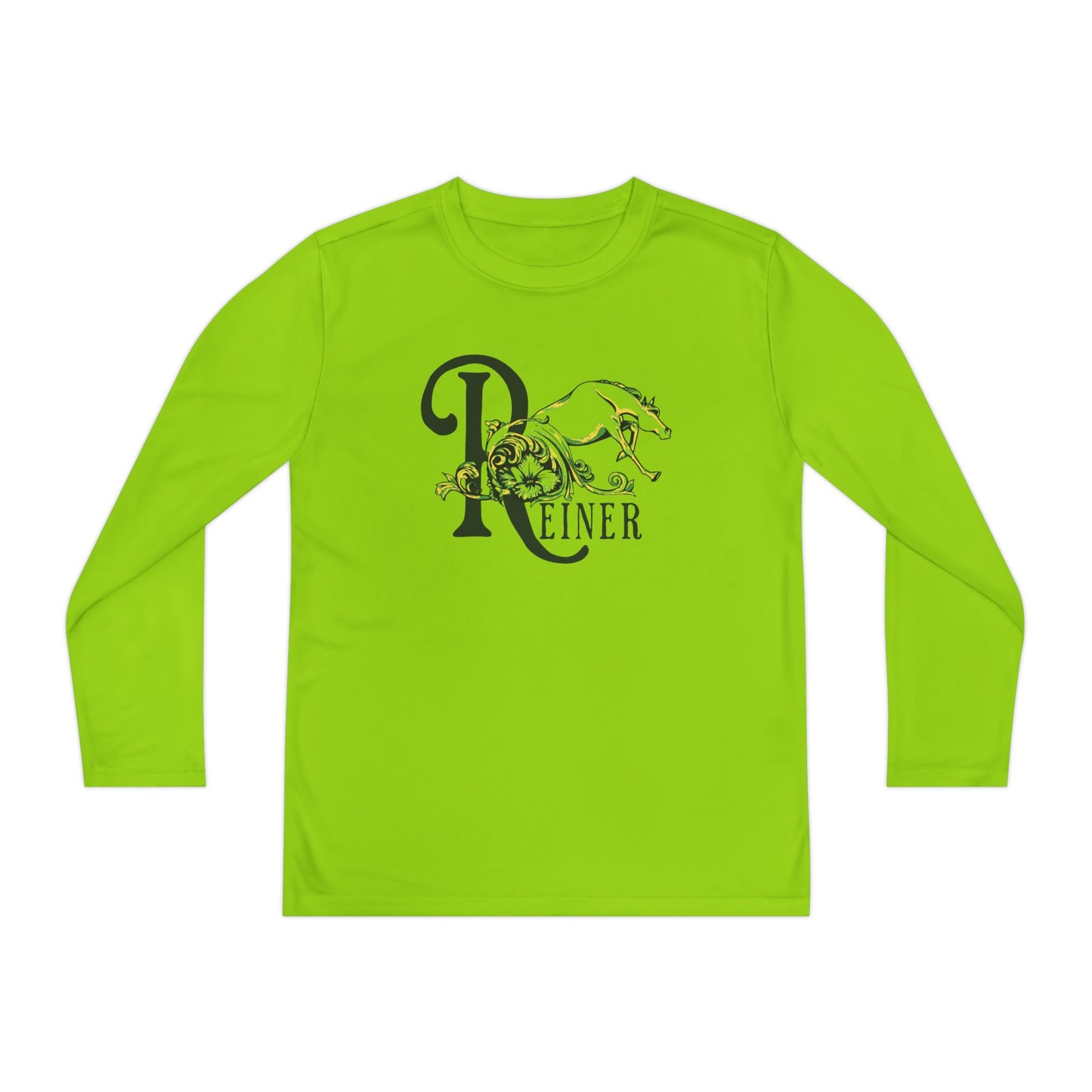 Youth Performance Long Sleeve Shirt:  Filigree Reiner