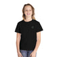 Youth Short Sleeve Tee: Reining. Keeping folks humble.