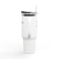 DRAFT Jake Ballard Custom Insulated Travel Mug, 40oz: Whoz Da Daddy