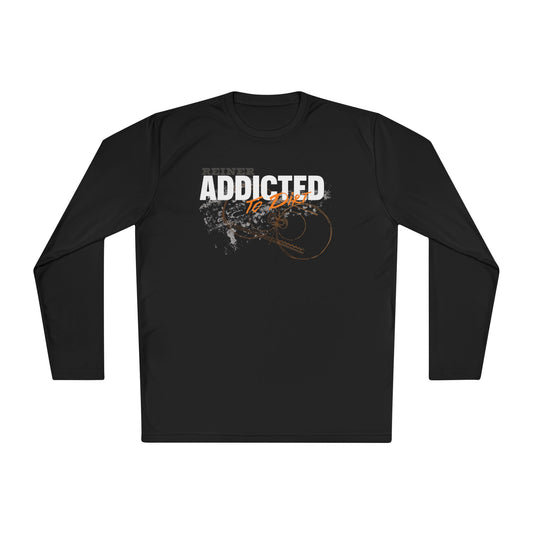 Performance Lightweight Long Sleeve Tee: Reiner Addicted to Dirt