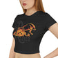 Crop Top Baby Tee: Filigree Reiner