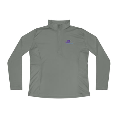Jake Ballard Custom Ladies' Quarter-Zip Performance Pullover: JB Logo