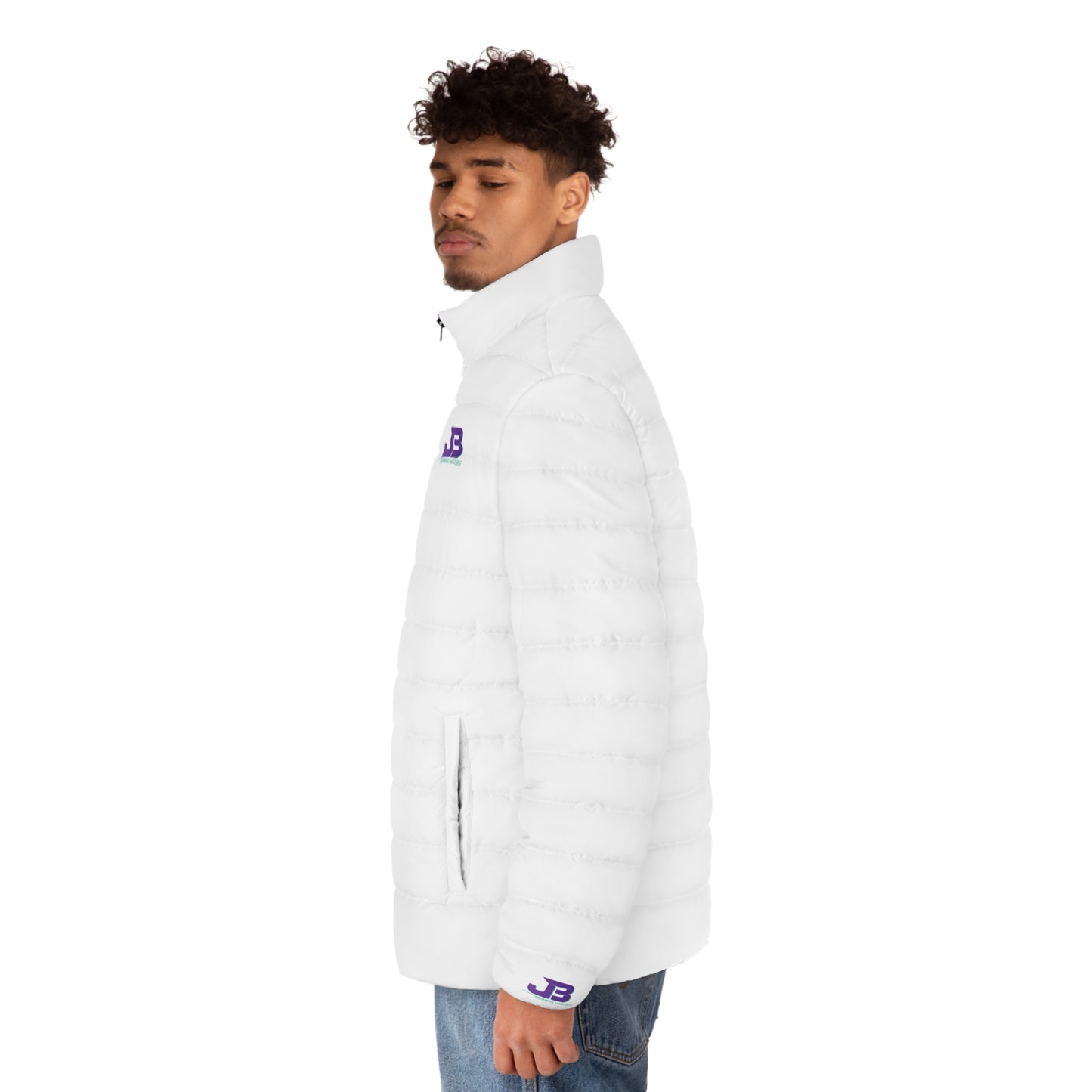 DRAFT Jake Ballard Custom Men's Puffer Jacket: Spin