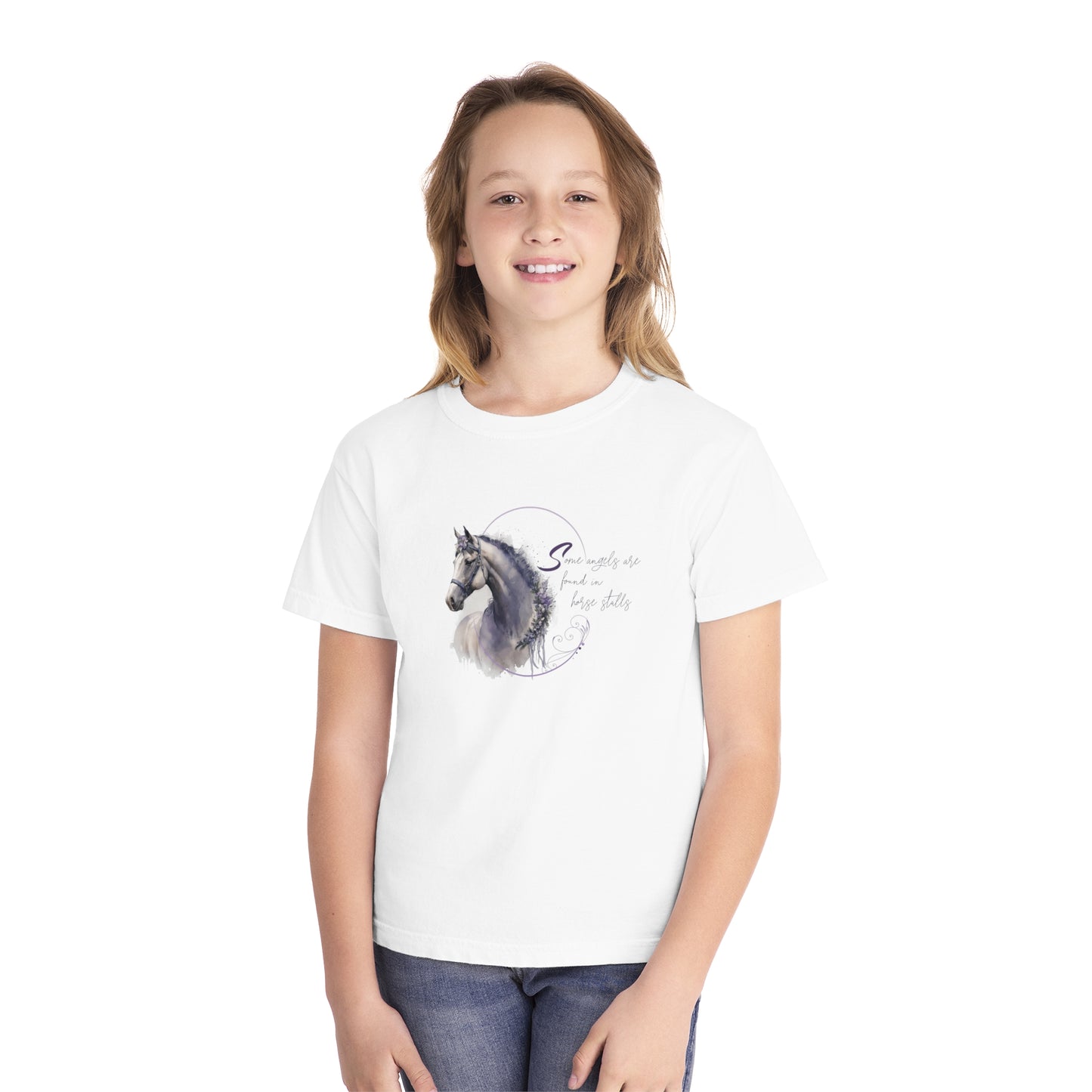 Youth Short Sleeve Tee: Some Angels.