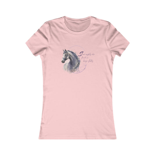 Ladies' Slim Fit Tee: Some Angels