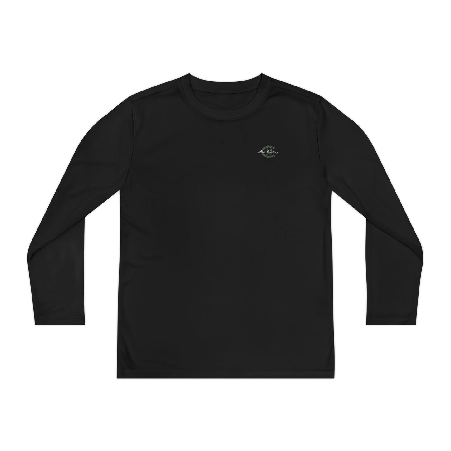 Youth Performance Long Sleeve Shirt: Logo
