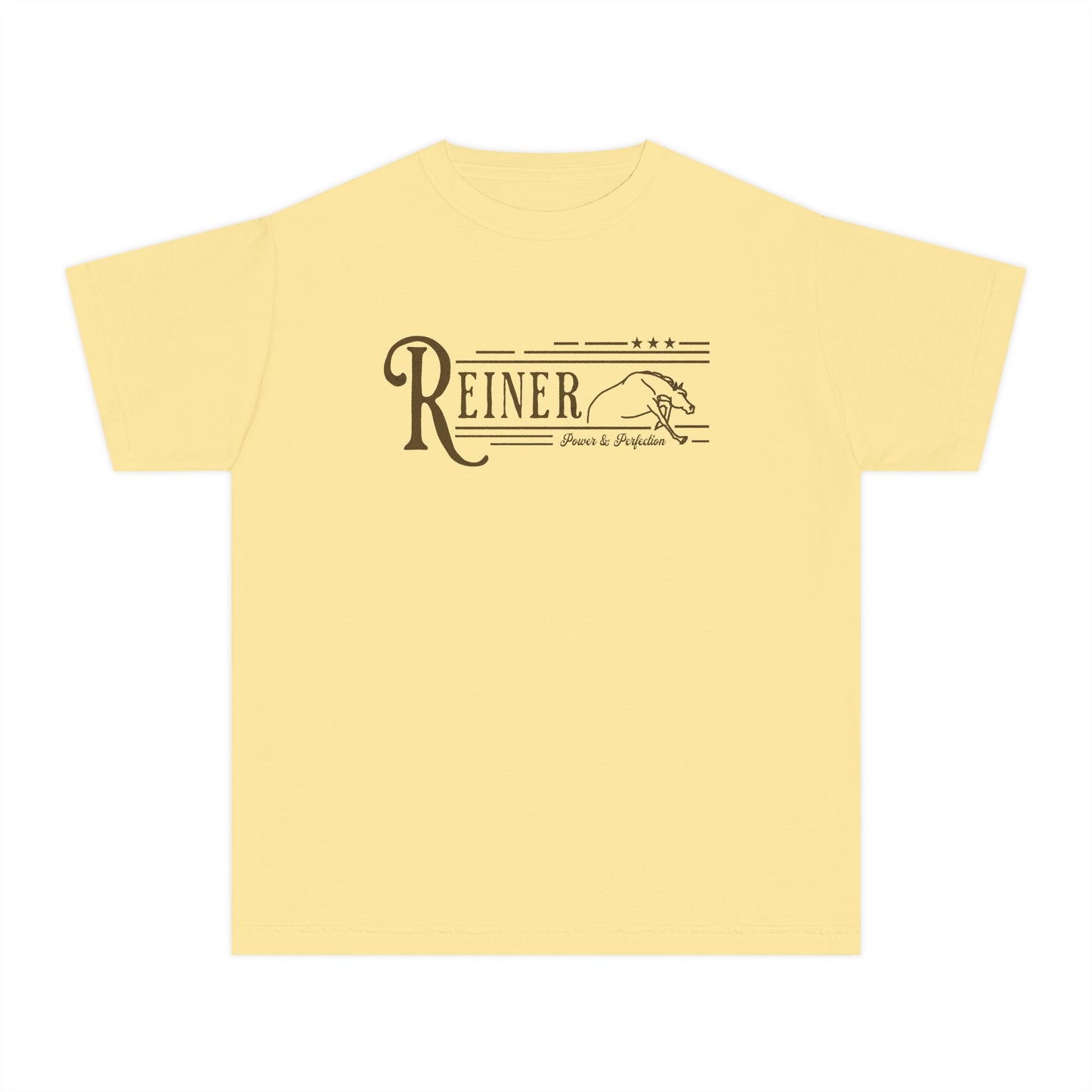 Youth Short Sleeve Tee: Reiner old western