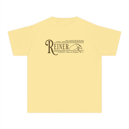 Youth Short Sleeve Tee: Reiner old western