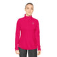 Ladies' Quarter-Zip Performance Pullover: Logo