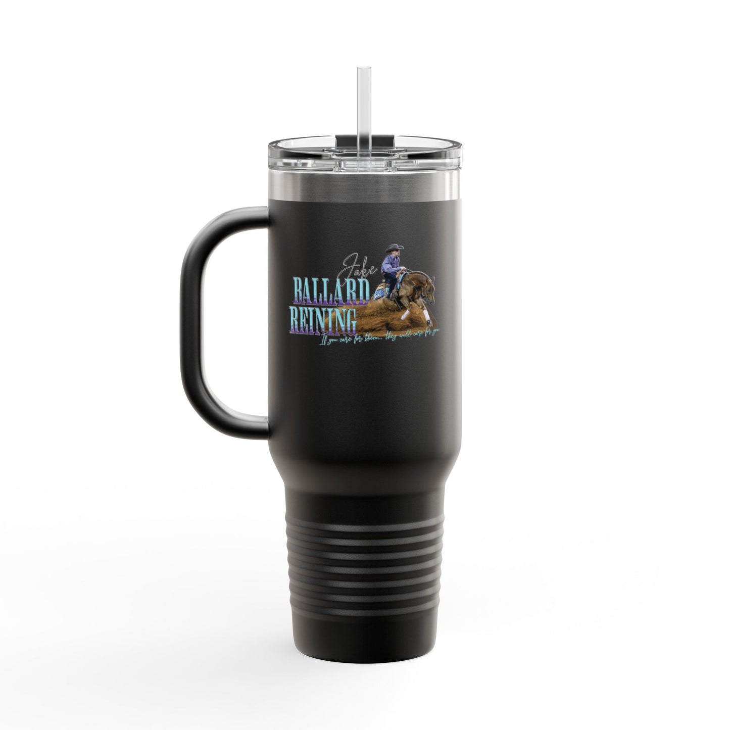 Jake Ballard Custom Insulated Travel Mug, 40oz: JB 2026