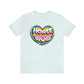 Jersey Short Sleeve Tee: Horse Mom Heart