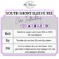 Youth Short Sleeve Tee: Spin like a Girl.